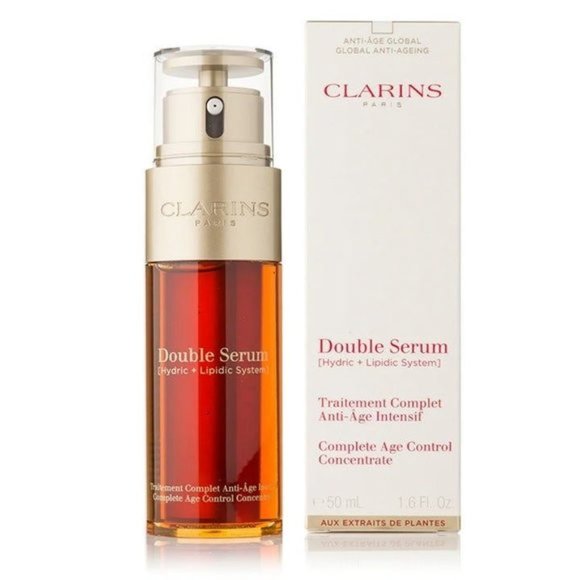 🆕Clarins Double Serum Complete Age Control Concentrate 1.6oz/50ml
